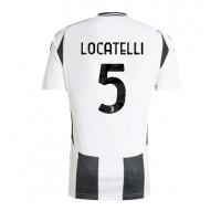 Maglie da calcio Juventus Manuel Locatelli #5 Prima Maglia 2024-25 Manica Corta